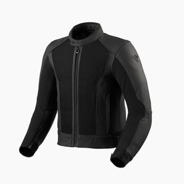 Rev'it! Rev'it Ignition 4 H2O Leather Jacket - Black
